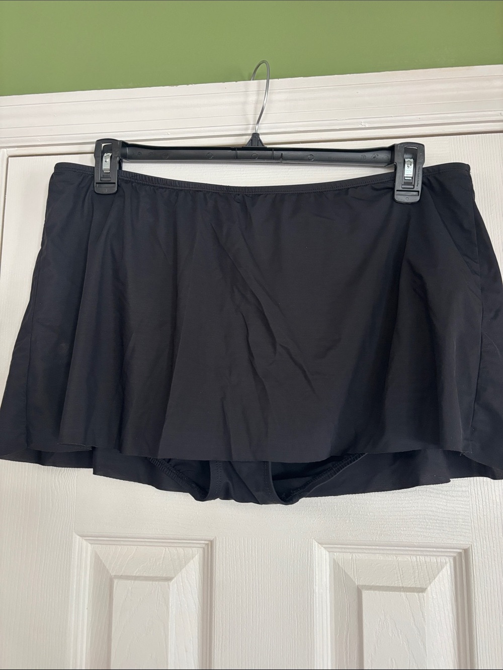 Women's Black Swim Skirt 12.5”